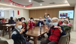 蘭陽仁愛之家長者「圓圓長一歲」慶生活動