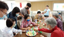安養中心舉辦「大約在冬季」─住民座談會暨慶生會活動 安養中心舉辦「大約在冬季」─住民座談會暨慶生會活動